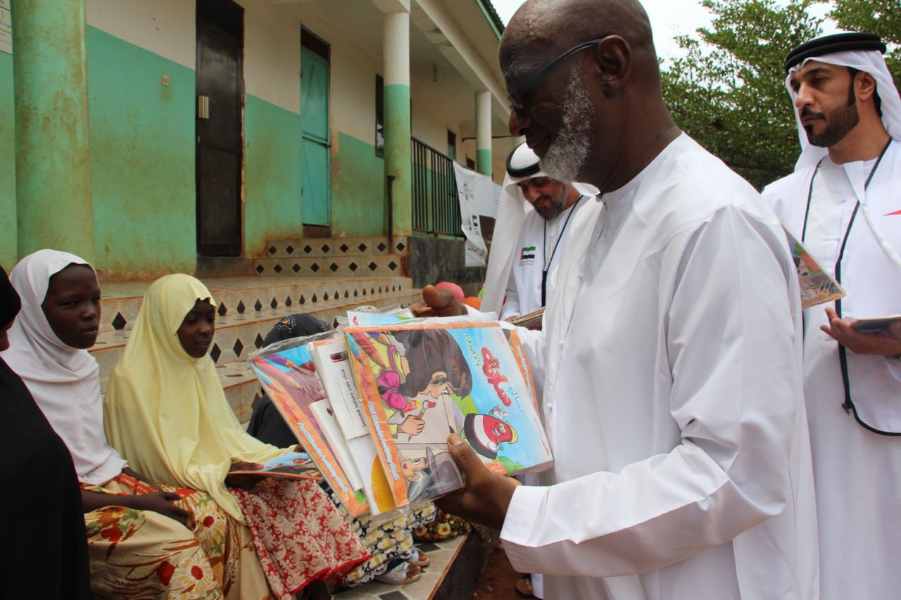 Image for “Salama” in Africa celebrating the month of reading