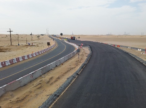an image of Al Dahal road improvement project 