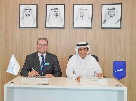 an image of RTA and Keolis signing the MOU