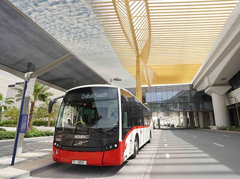an image of RTA's new buses