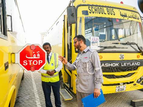 an image of RTA school bus