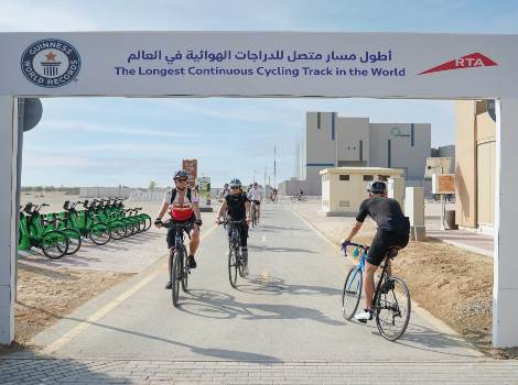 Article image of Guinness declares Al Qudra Cycling Track the ‘Longest Continuous Cycling Path’ 