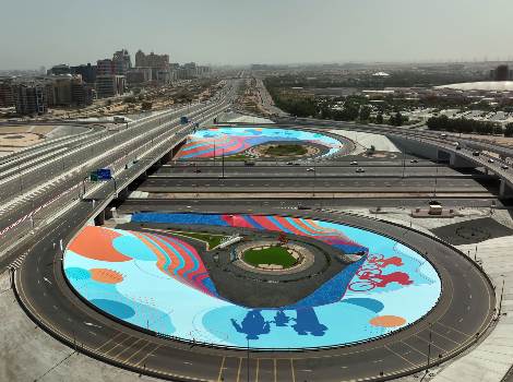 an image showing Dubai Roads