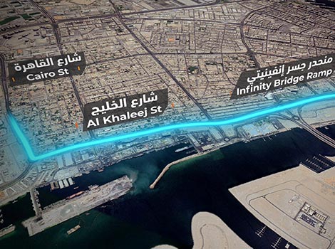 Image for Awarding contract for 3-lane Al Khaleej Street Tunnel Project 