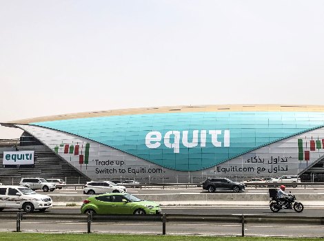 an image of the new named Equiti station