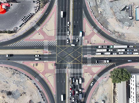 صورة عن تنفيذ طرق داخلية في 8 مناطق بطول 103 كيلو مترات