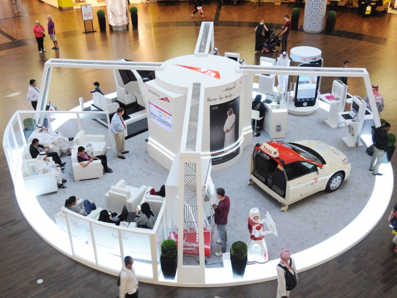 RTA gallery item of RTA's stunning events in Customers’ Week at Dubai Mall on Feb 15 2015 