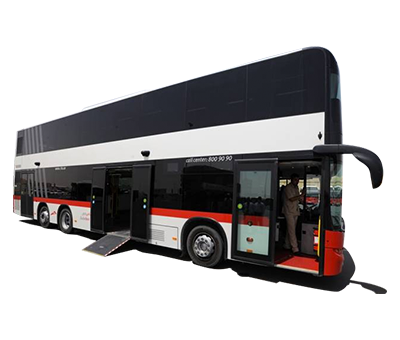 Double decker bus modal