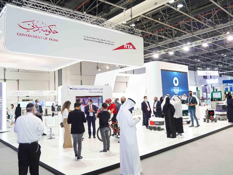 عنصر من مكتبة صور الهيئة عن جانب من مشاركة الهيئة في جيتكس 2021