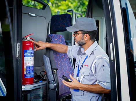 Click to read the full article about Conducting 15,575 Inspections of Bus Services Article image of Conducting 15,575 Inspections of Bus Services