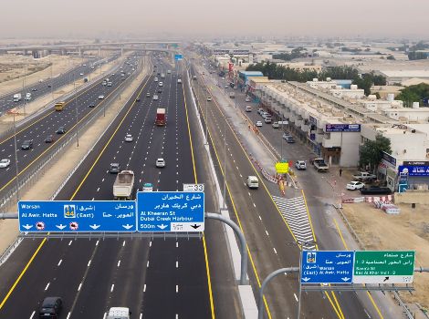 Image for Opening of final phase of Sheikh Rashid bin Saeed Corridor Improvement Project