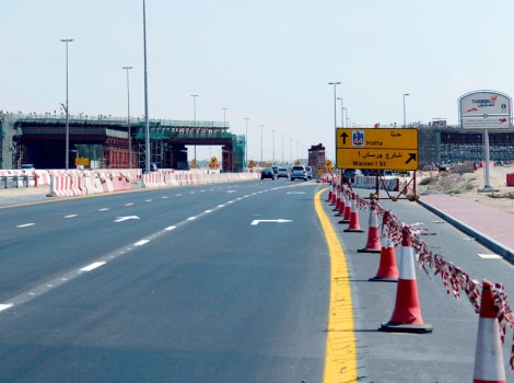 an image from the Improvement of Al Awir Road, Entrance of International City Project (Phase II) costing AED193 million