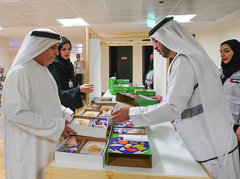 an image of Al Tayer taking part in Ramadan initiatives