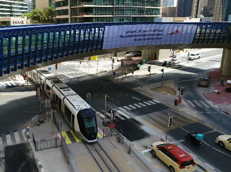 Click here to read about Opening 4-way footbridge at vital Dubai Marina junction project
