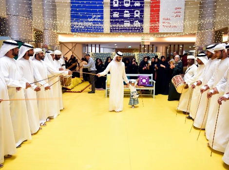 صورة من إحتفاليات إثراء "حق الليلة"