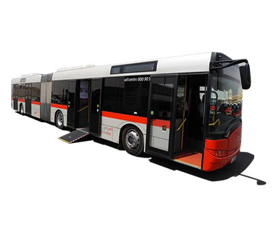 Articulated bus modal