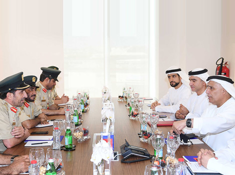 an image of Al Tayer and Al Marri during the coordinative meeting