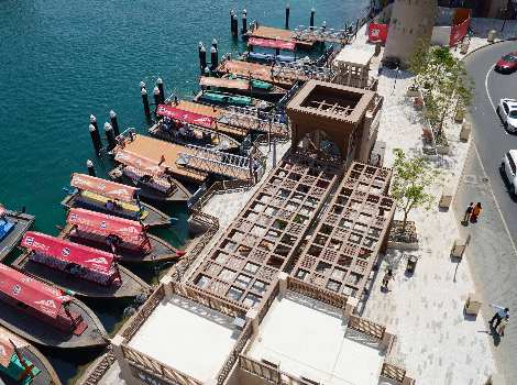 Image for Revamping 4 traditional abra stations along Dubai Creek
