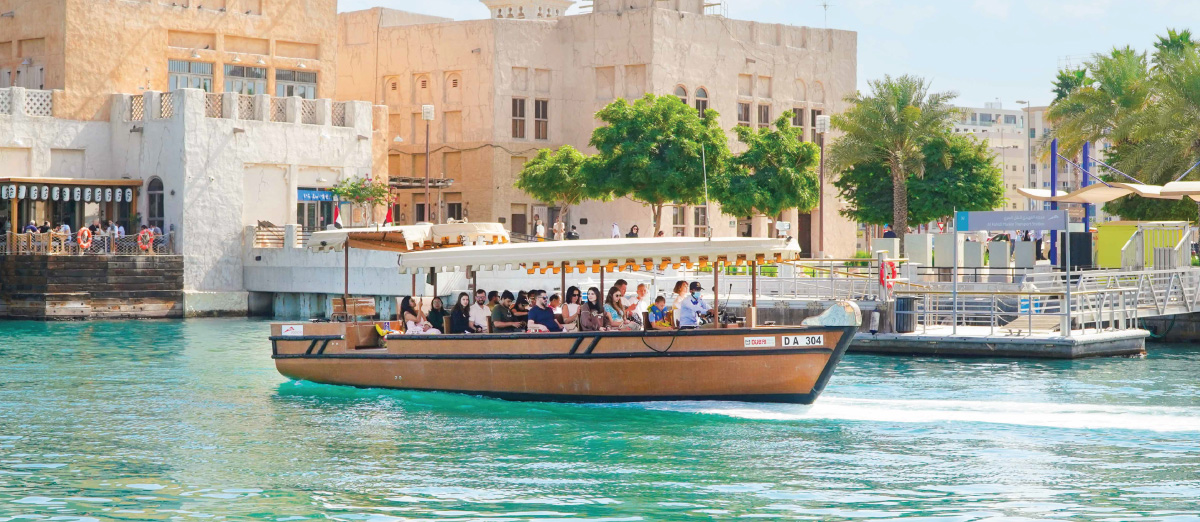 an image of Explore the charm of old Dubai on board our abras