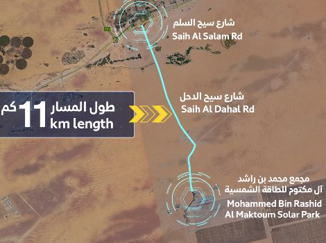 an image of Al Dahal Road improvements
